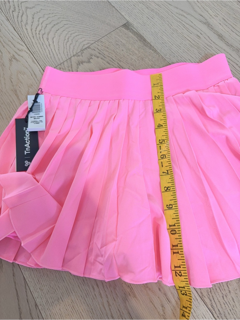 NWT 109689 Aritzia TNA move tennis micro skort gumball pink S - Picture 6 of 6